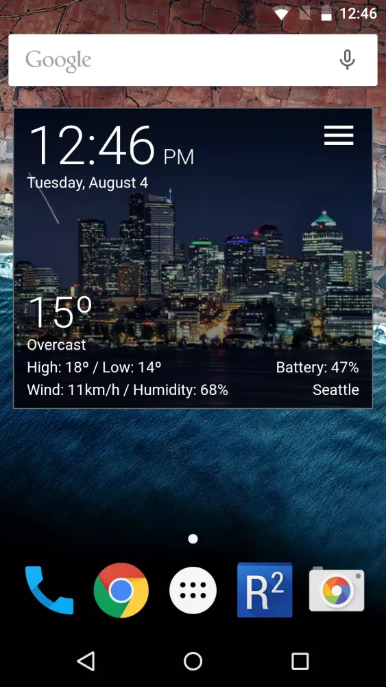 Better Weather Widget应用截图