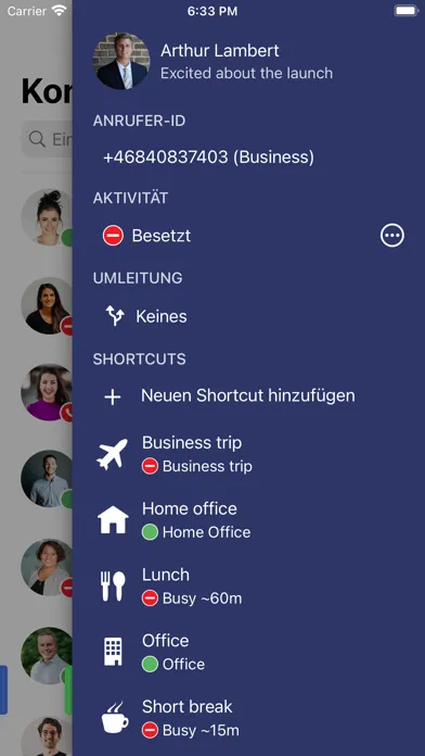 360° CloudPBX Ekran Görüntüleri