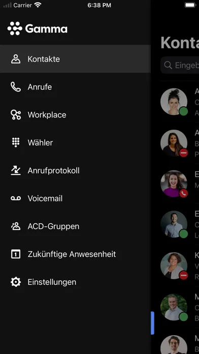 360° CloudPBX Ekran Görüntüleri