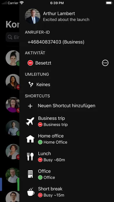 360° CloudPBX Ekran Görüntüleri