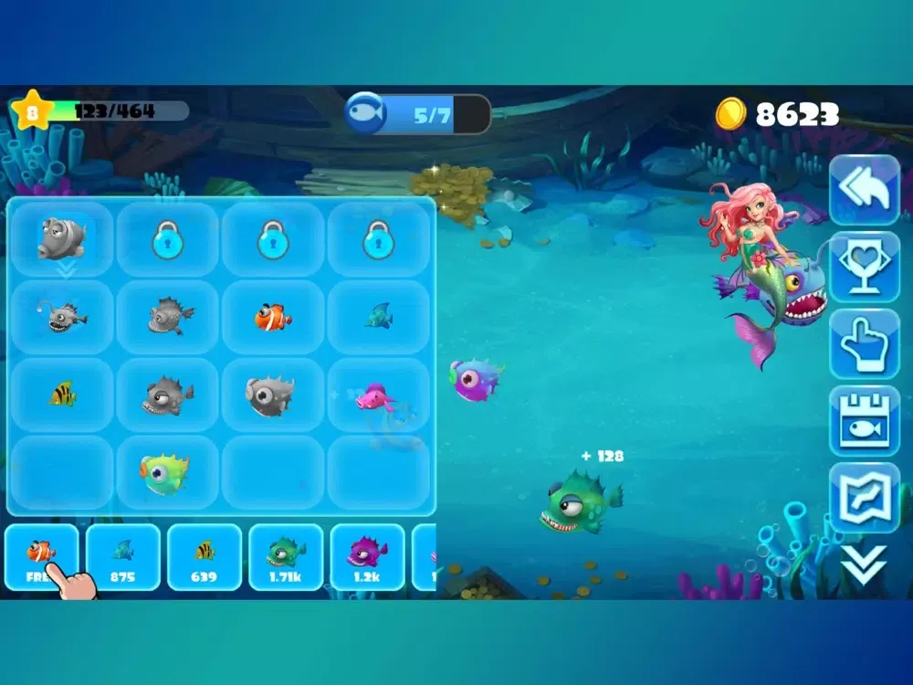 Screenshot di Happy Fishpond - Merger iPad 