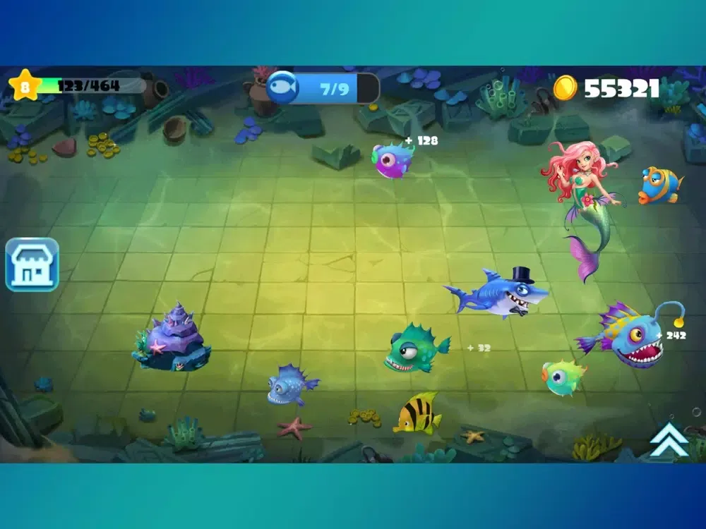 Screenshot di Happy Fishpond - Merger iPad 