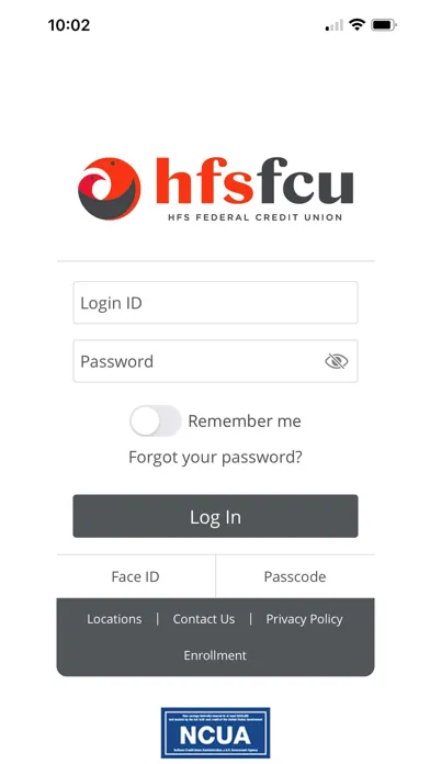 HFS Federal Credit Union Screenshots