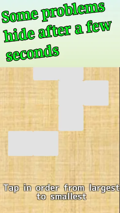 Screenshot di OrderNumberTap -BrainTraining-