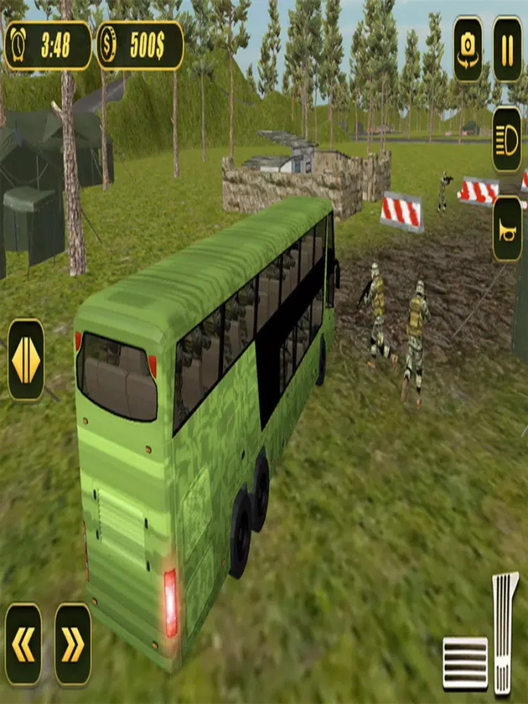Capturas de tela do Military Transporter Bus Sim iPad 