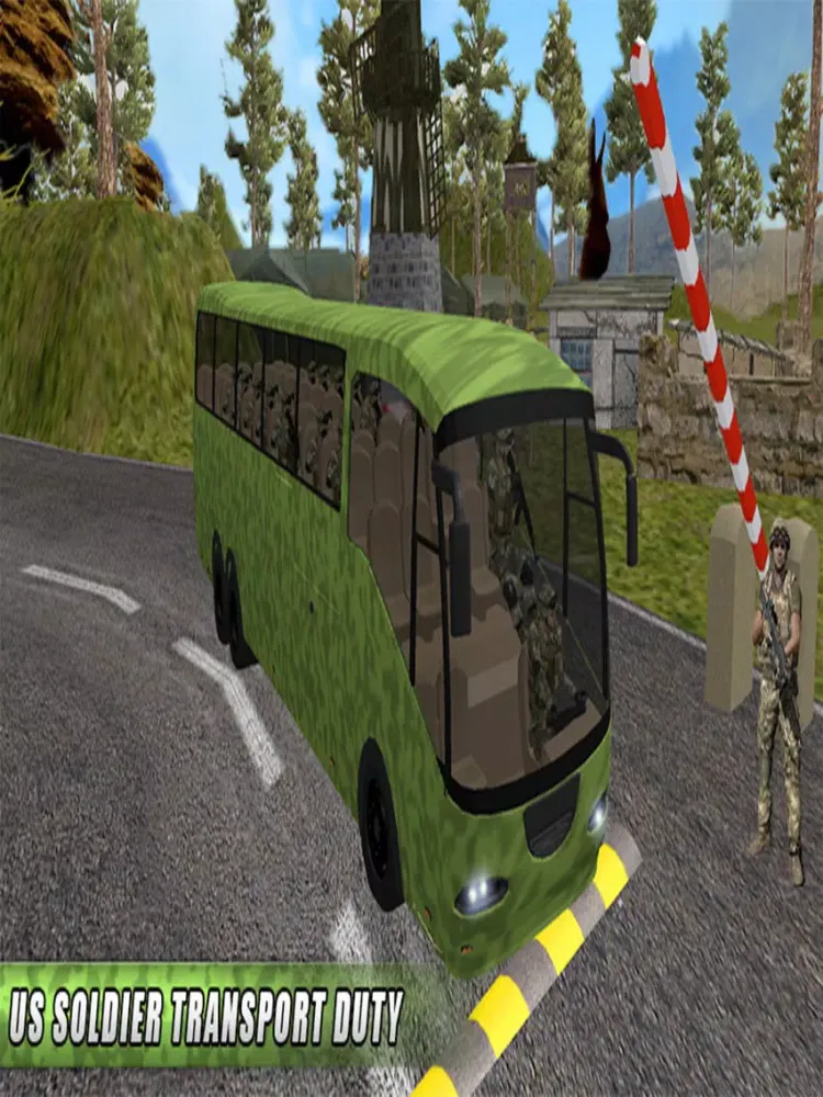 Capturas de tela do Military Transporter Bus Sim iPad 