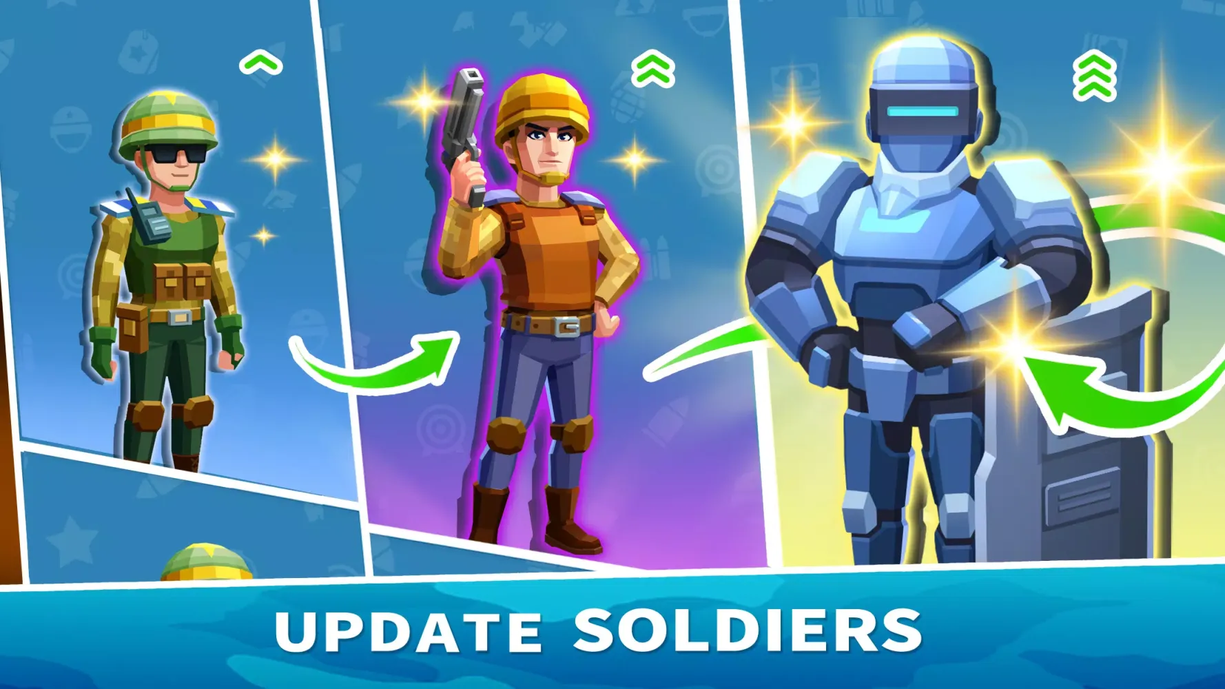 Army Tycoon : Idle Base Screenshots