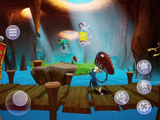 SpongeBob SquarePants iPad  سکرین شاٹس