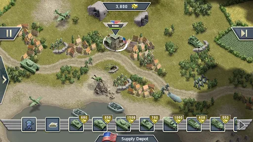 1944 Burning Bridges Premium سکرین شاٹس
