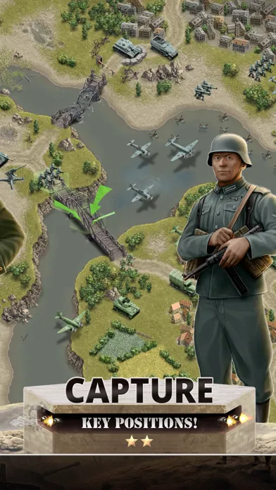 Ảnh chụp màn hình của 1944 Burning Bridges