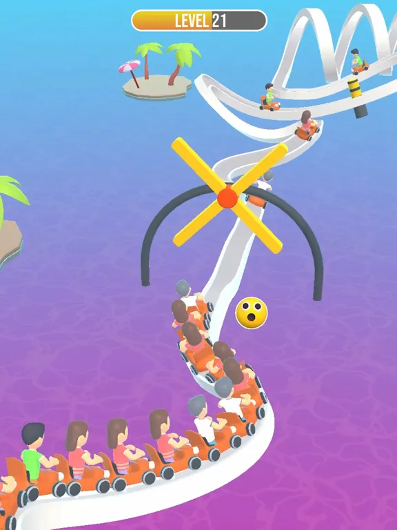 Tangkapan skrin Cart Crash iPad 