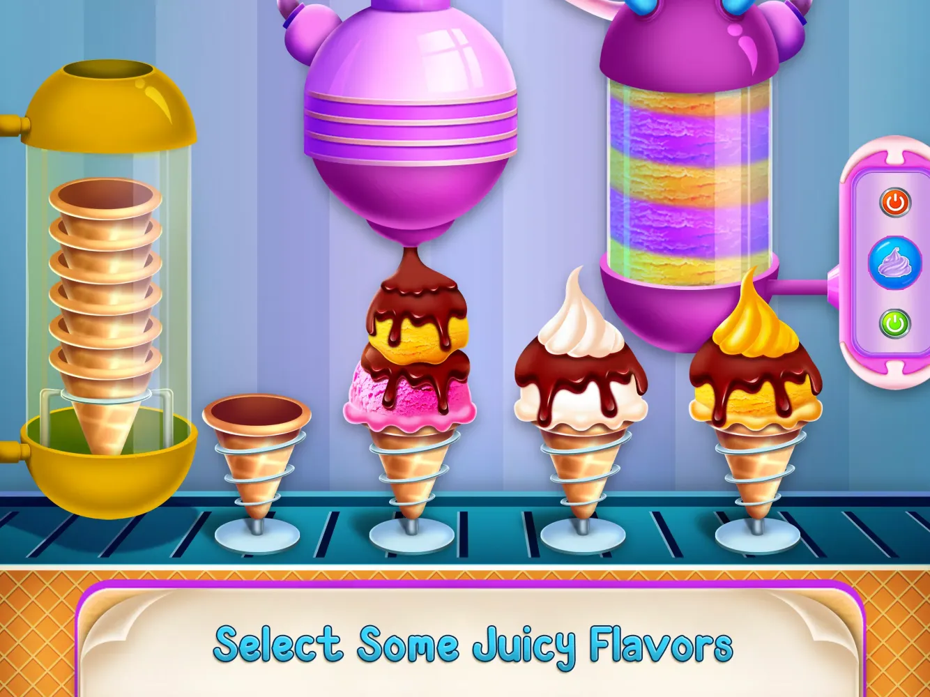 Tangkapan layar Icecream Cone Cupcake Baking