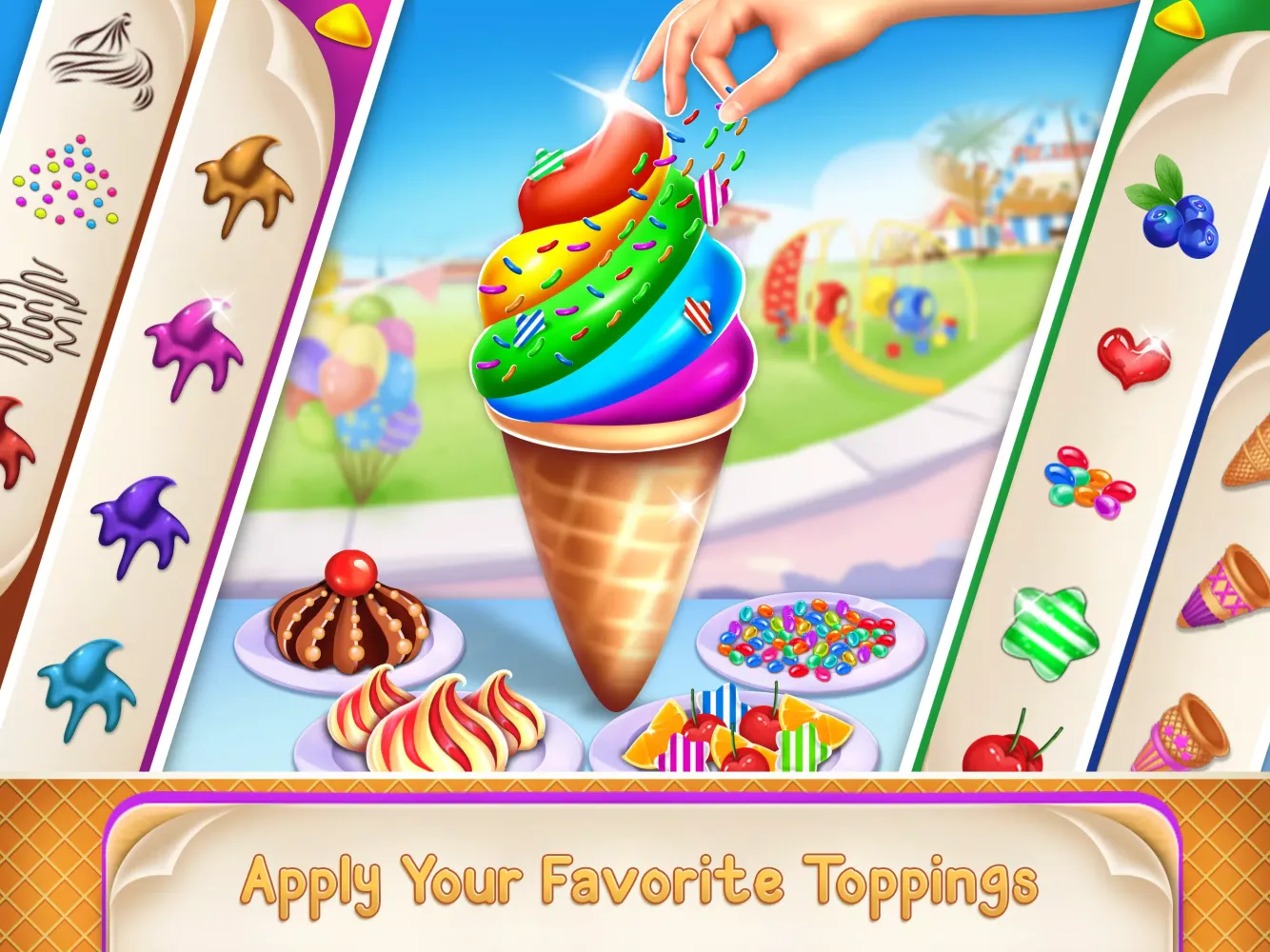 Tangkapan layar Icecream Cone Cupcake Baking