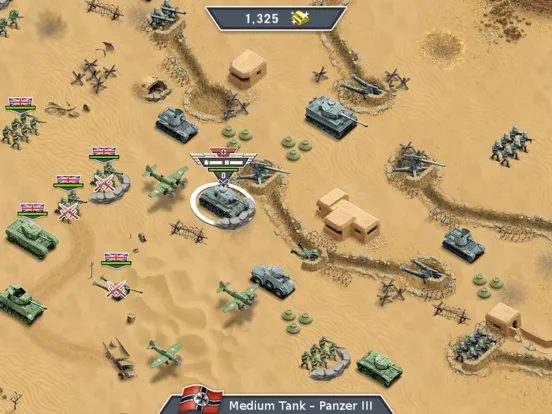 1943 Deadly Desert iPad  سکرین شاٹس