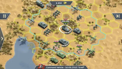 1943 Deadly Desert سکرین شاٹس