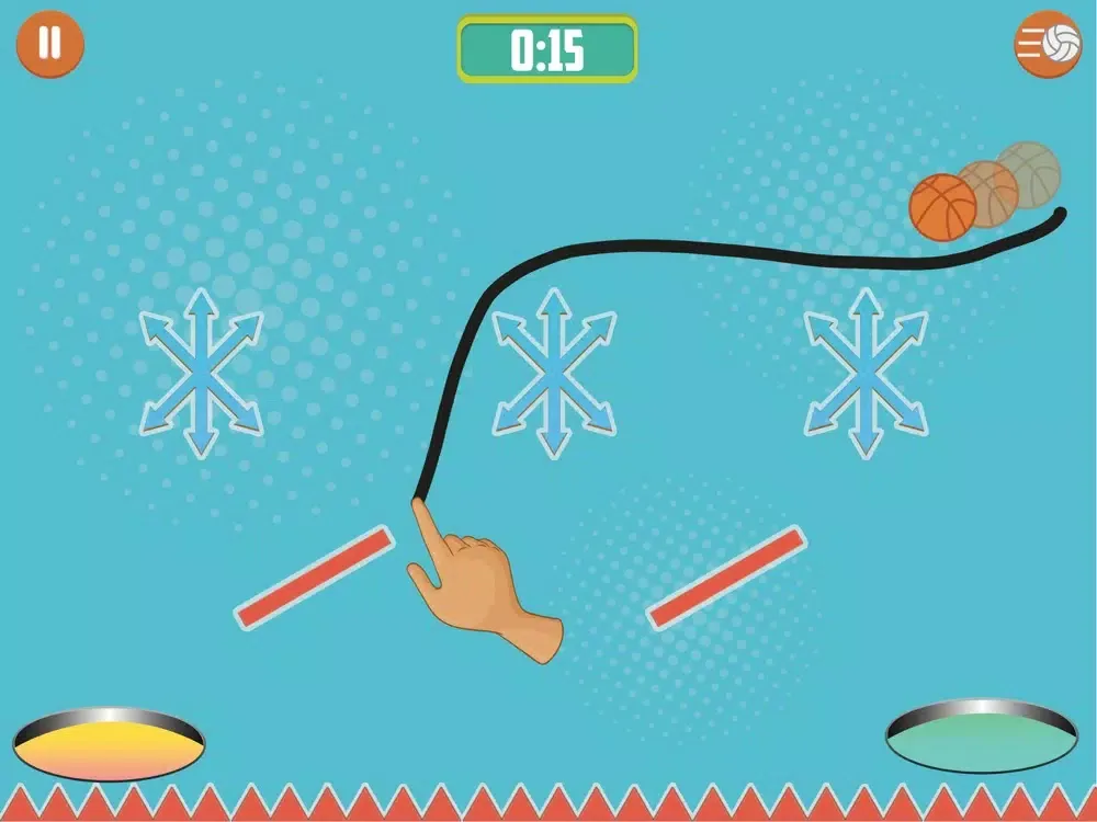 Draw Love Balls iPad  سکرین شاٹس