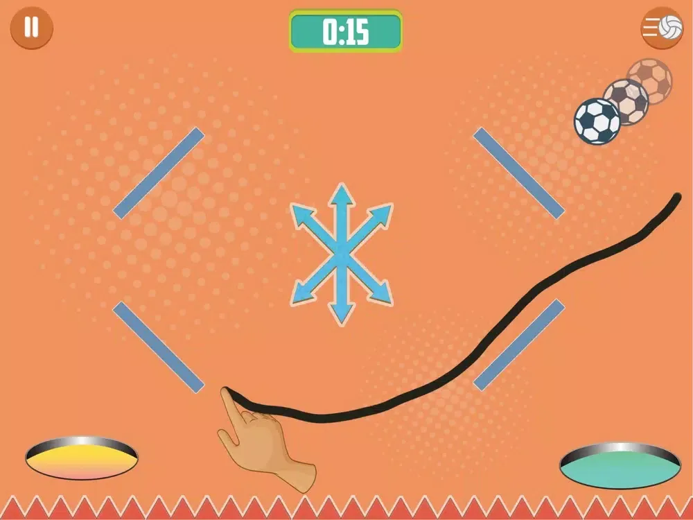 Draw Love Balls iPad  سکرین شاٹس