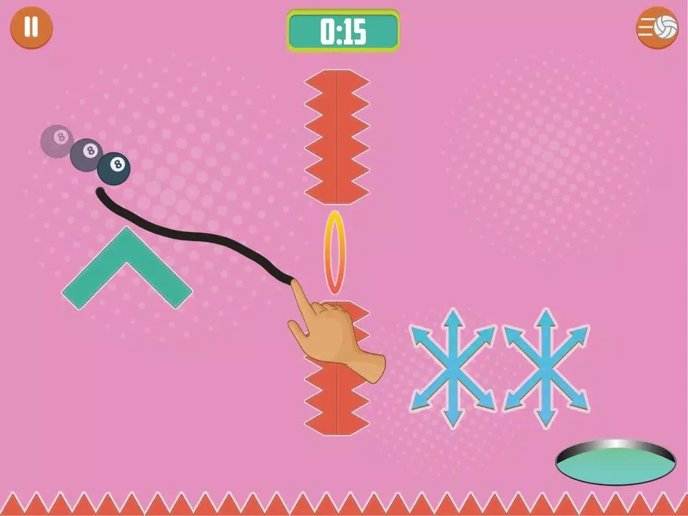Draw Love Balls iPad  سکرین شاٹس