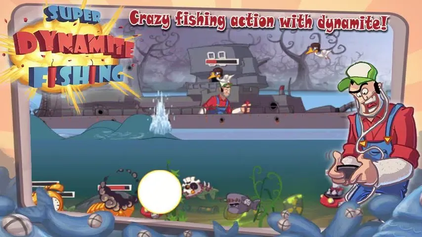 Super Dynamite Fishing スクリーンショット