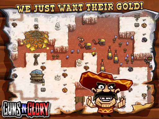 Capturas de pantalla de Guns'n'Glory