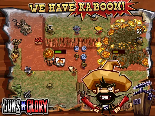 Capturas de pantalla de Guns'n'Glory