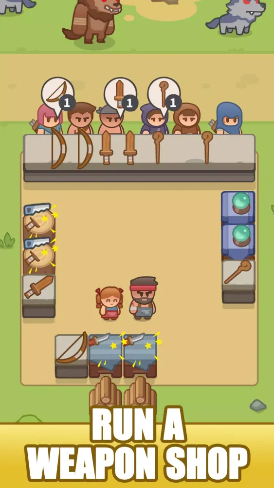Idle Weapon Shop Tycoon Screenshots