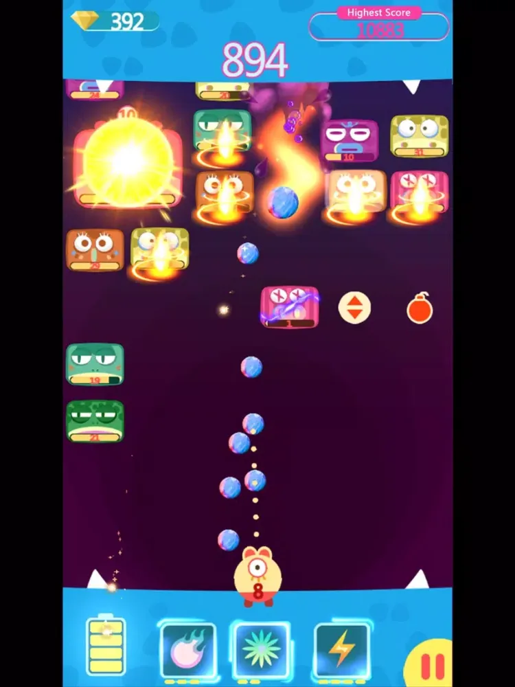 MonsterBouncing iPad  Screenshots