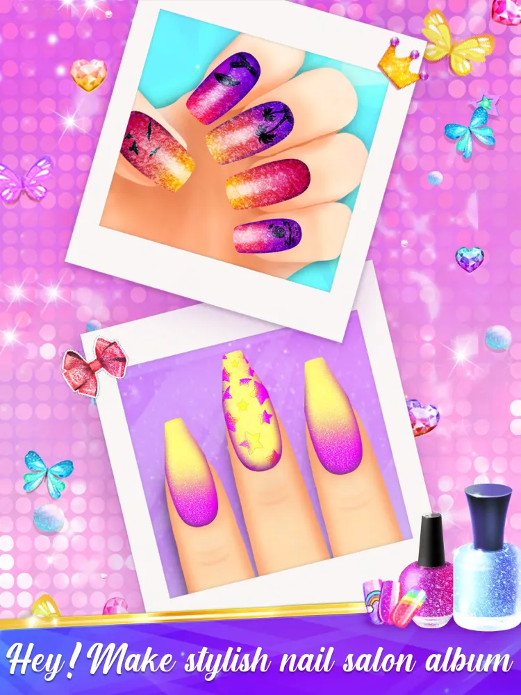 Nail Art Game Nail Salon Games स्क्रीनशॉट