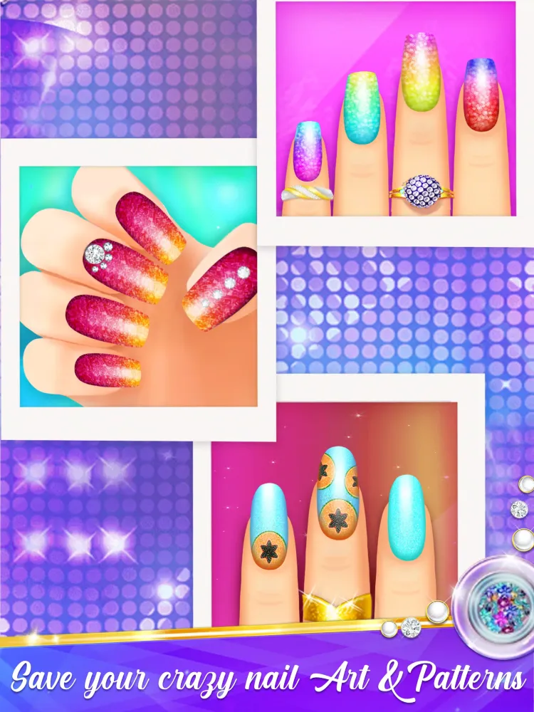 Nail Art Game Nail Salon Games स्क्रीनशॉट