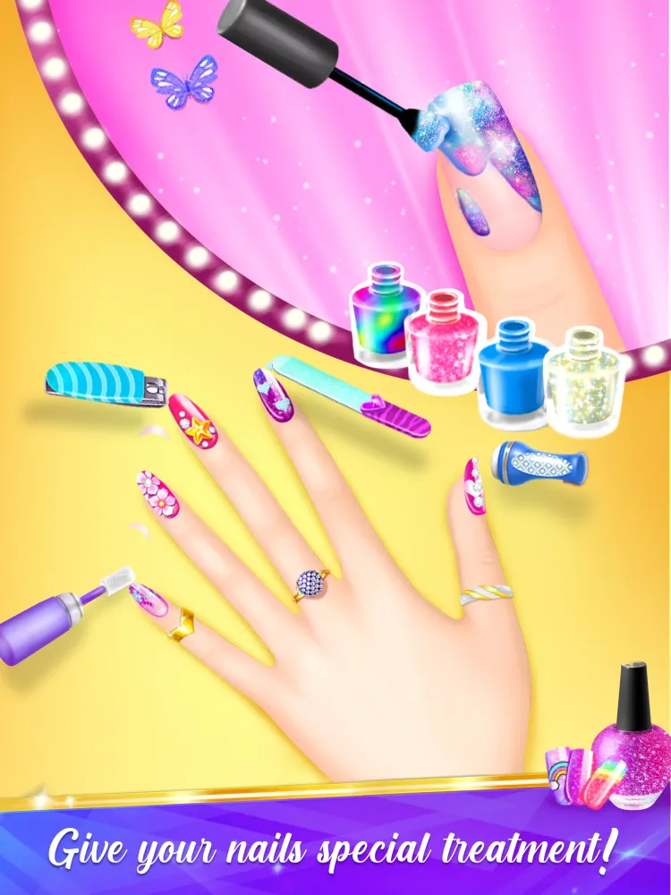 Nail Art Game Nail Salon Games स्क्रीनशॉट