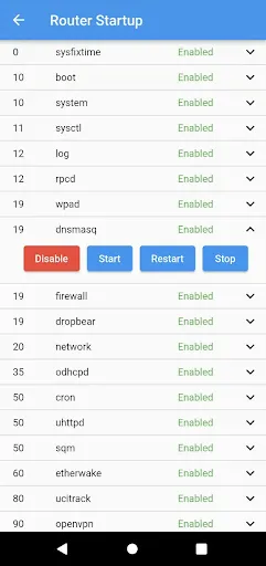 OpenWrt Manager Screenshots