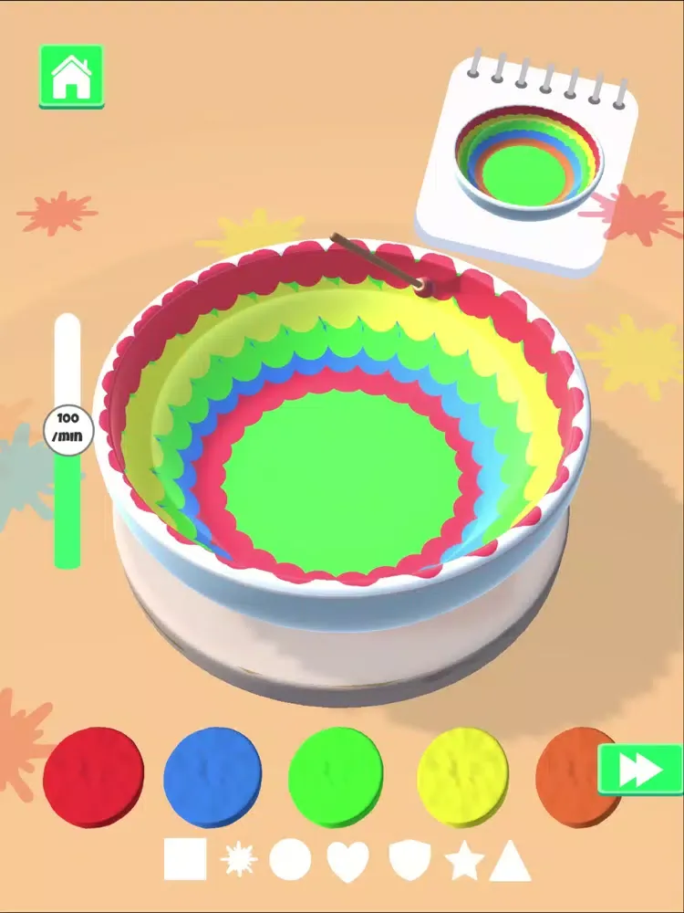 Capturas de pantalla de Perfect Puzzle Paint 3D iPad 