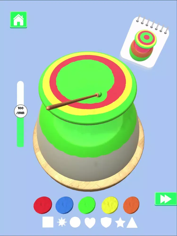 Capturas de pantalla de Perfect Puzzle Paint 3D iPad 