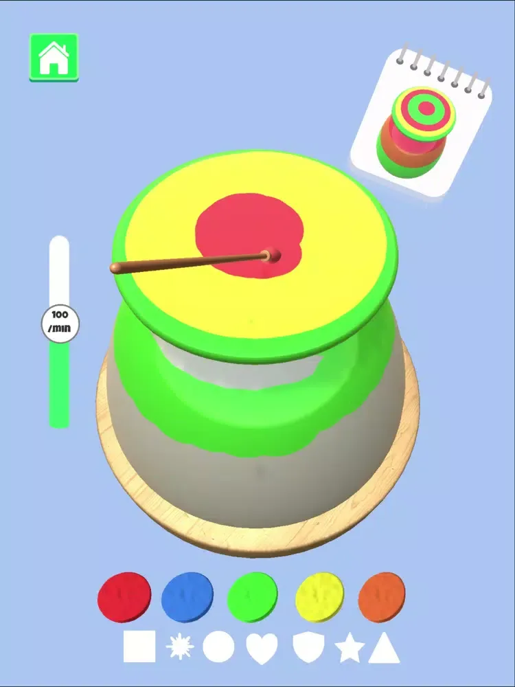 Capturas de pantalla de Perfect Puzzle Paint 3D iPad 