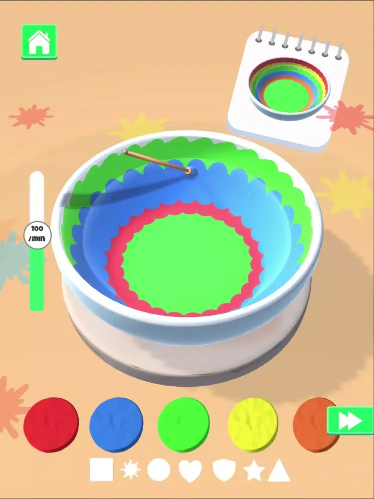 Capturas de pantalla de Perfect Puzzle Paint 3D iPad 