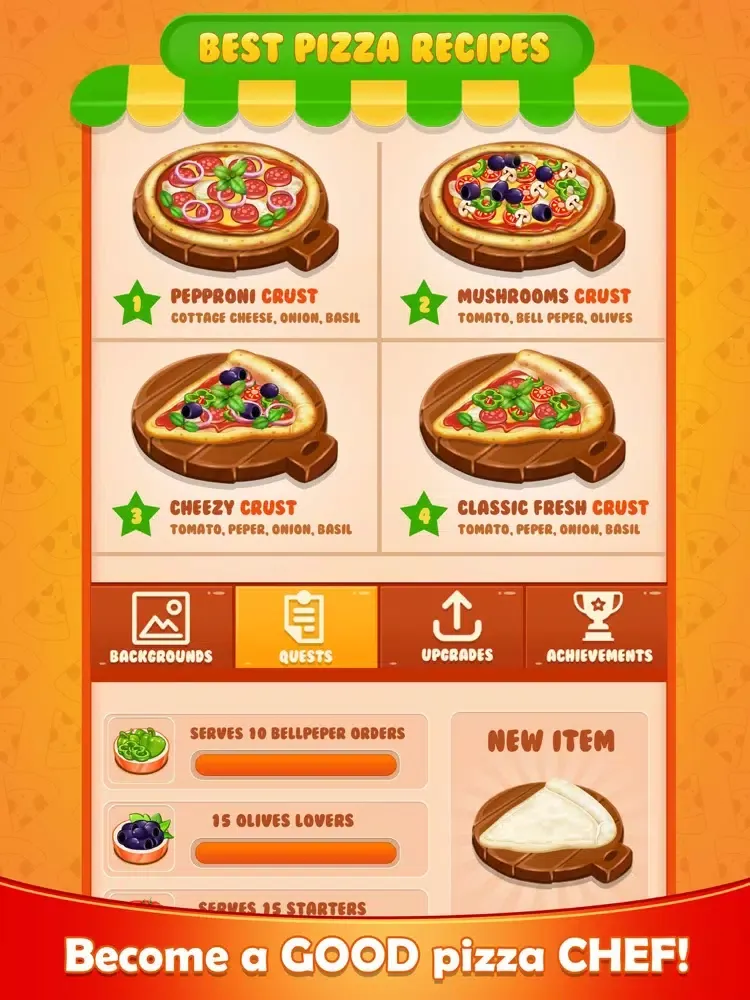 Pizza Maker Kitchen Games iPad  Ekran Görüntüleri