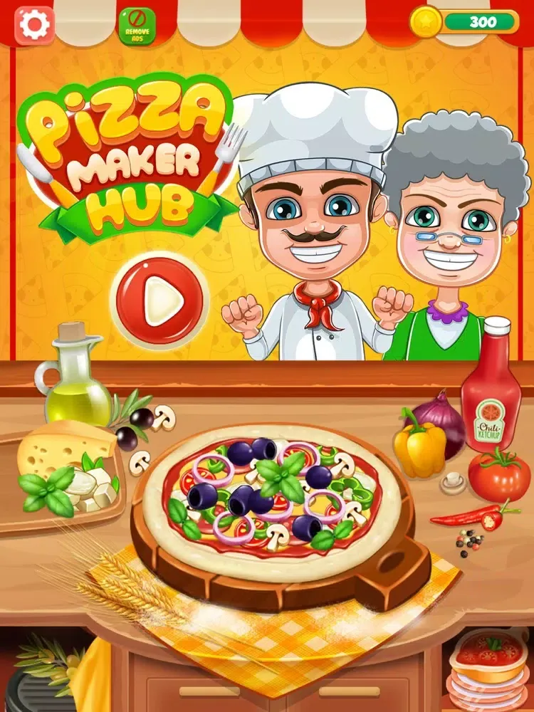 Pizza Maker Kitchen Games iPad  Ekran Görüntüleri