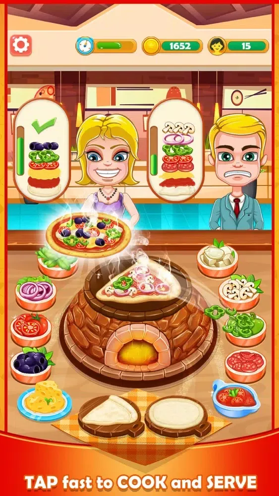 Pizza Maker Kitchen Games Ekran Görüntüleri