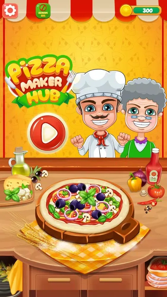 Pizza Maker Kitchen Games Ekran Görüntüleri
