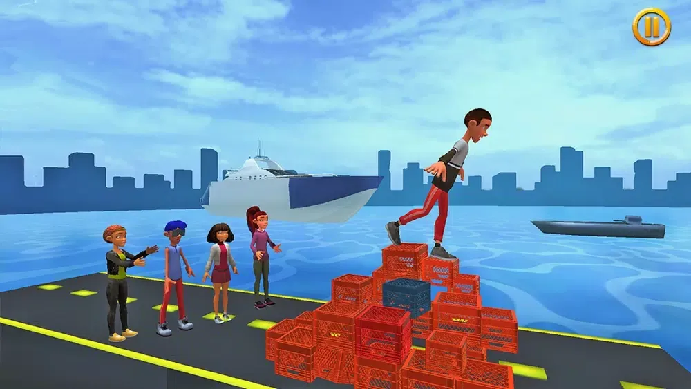 Captures d'écran de Ragdoll Milk Crate Challenge
