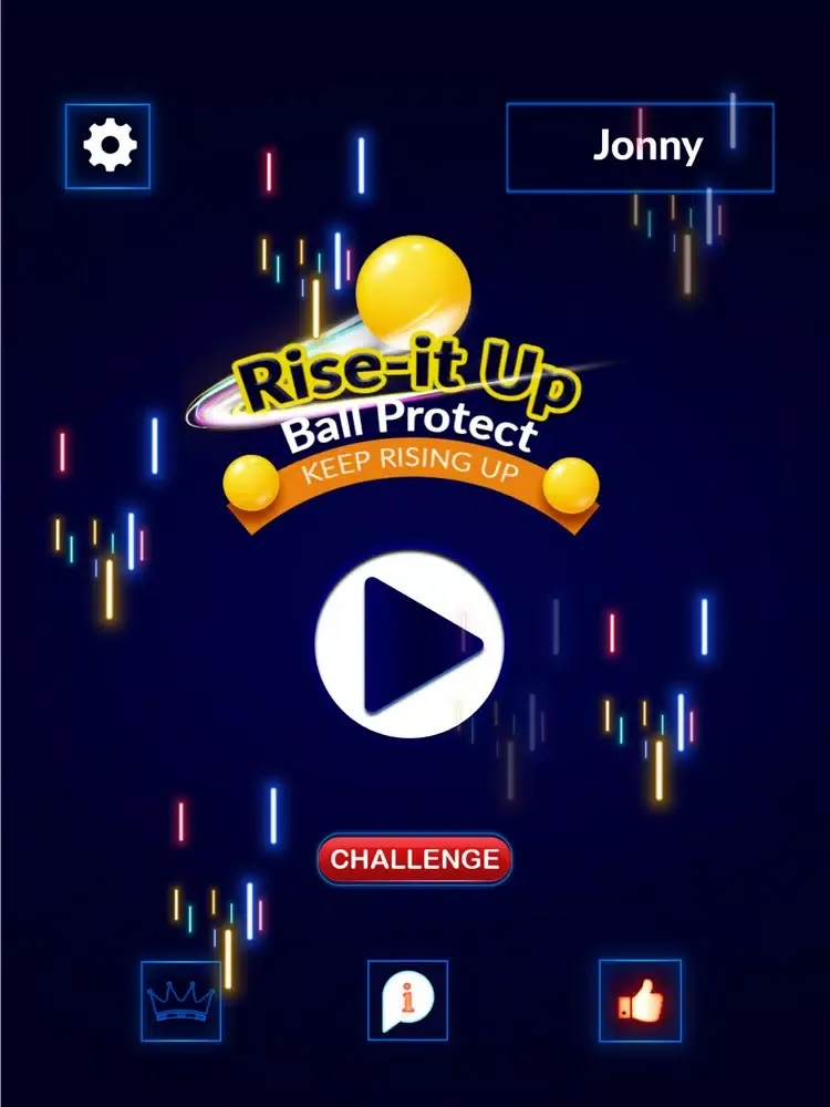 Rise up Ball Challenge iPad 应用截图
