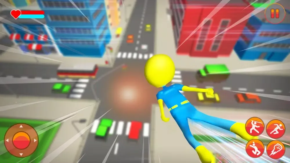 Screenshot di Spider Stickman Rope Hero City