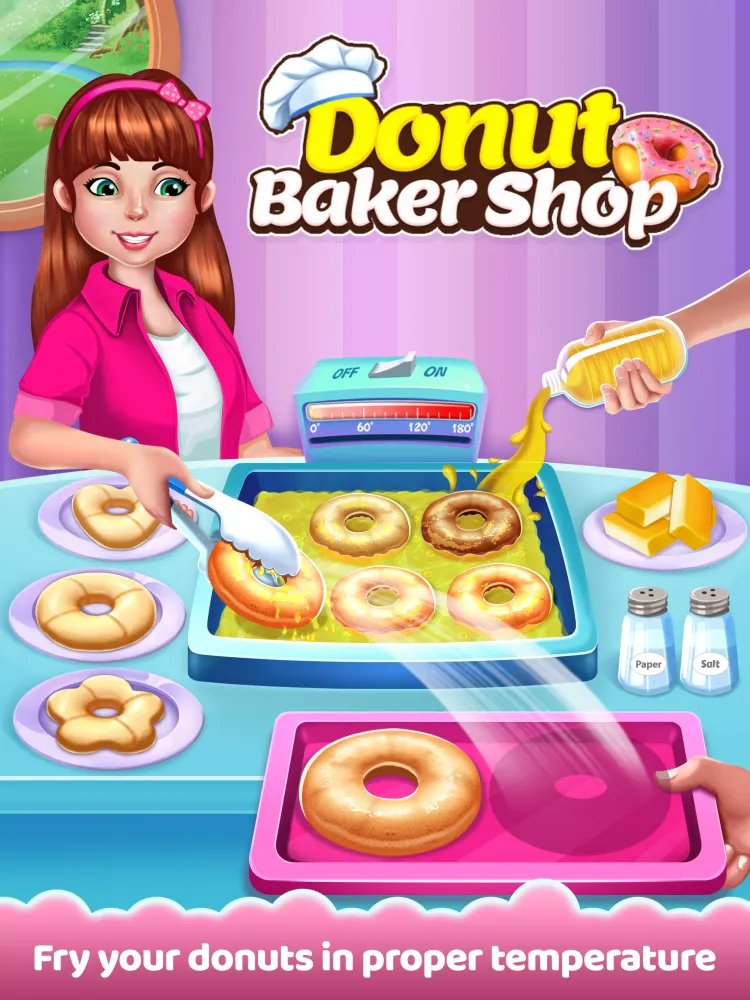 Screenshot di Donut Maker Bake Cooking Games