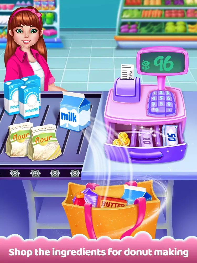 Screenshot di Donut Maker Bake Cooking Games