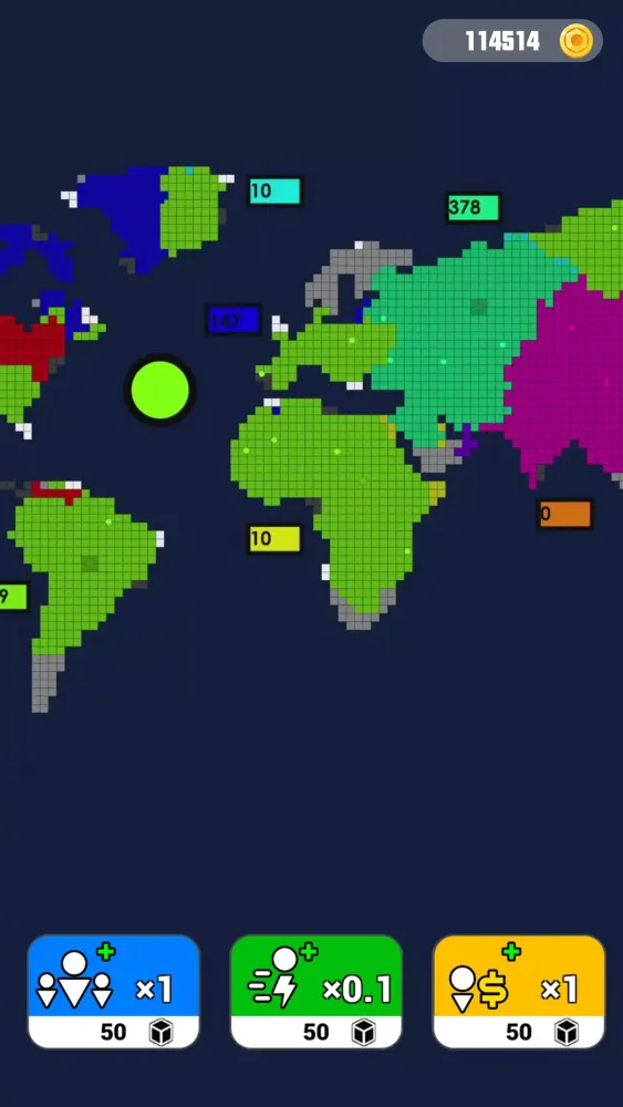 Tangkapan layar Territory War