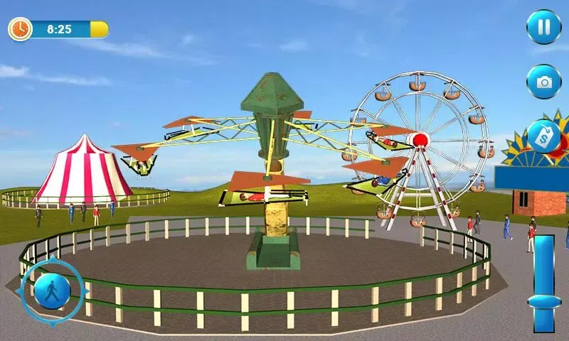 Theme Park Fun Swings Ride Screenshots