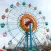 Theme Park Fun Swings Ride In Amusement Park
