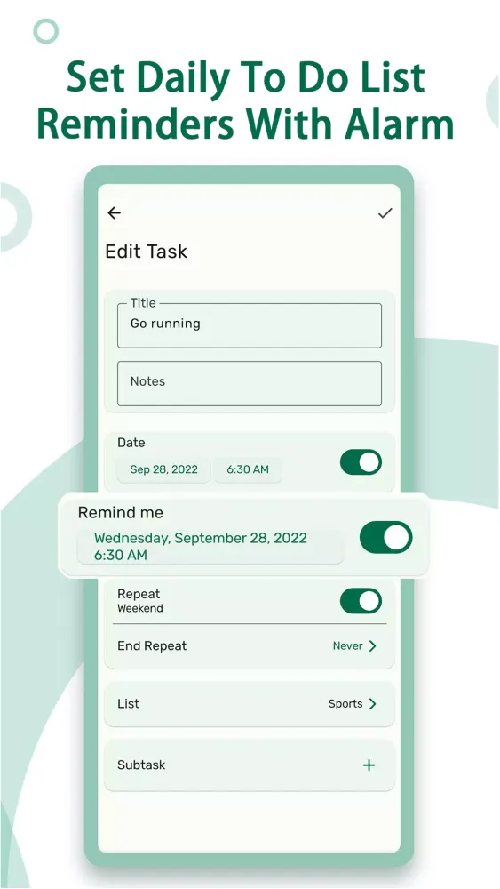 Daily Planner应用截图