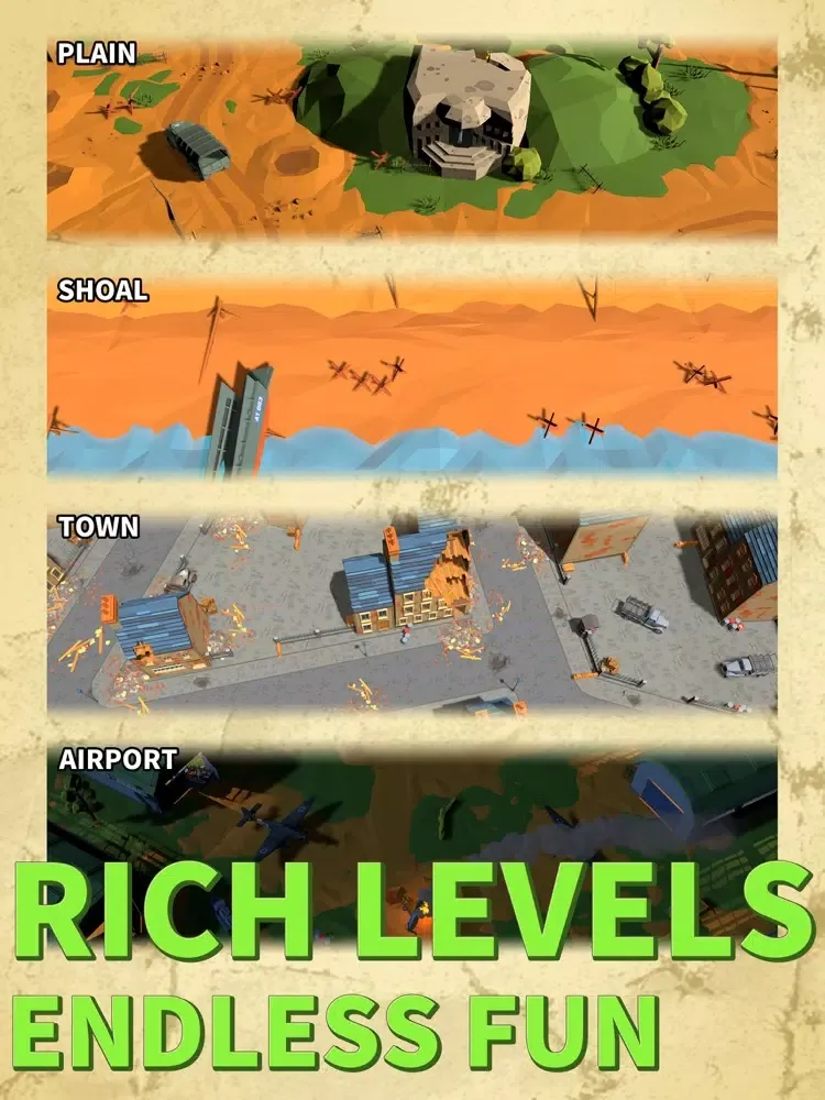 Ảnh chụp màn hình của Zombie Clash - Normandy iPad 