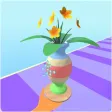 Pottery Bouquet Stack